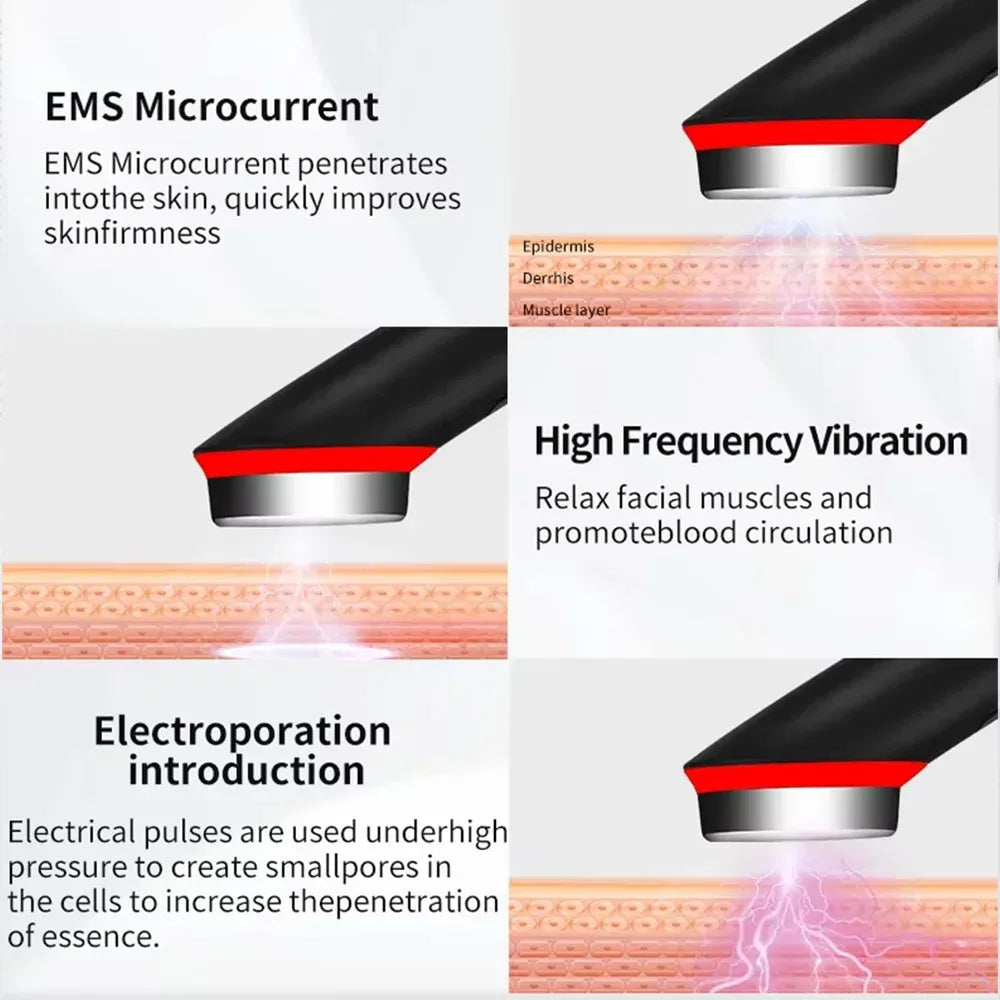 Glow Wand Pro — 7-Color LED Light Therapy Facial Wand